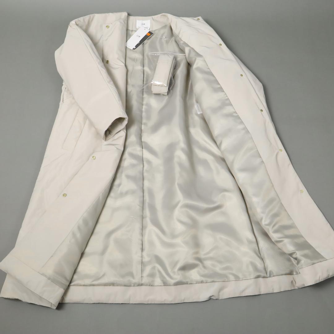 117 新品 23区 中綿 パデット ドルマンコート38 ロングコート 少訳