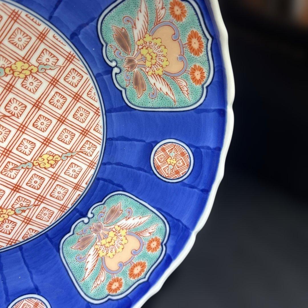 特選有田焼 幸楽窯 伊万里絵付平鉢 2枚入 新品元箱