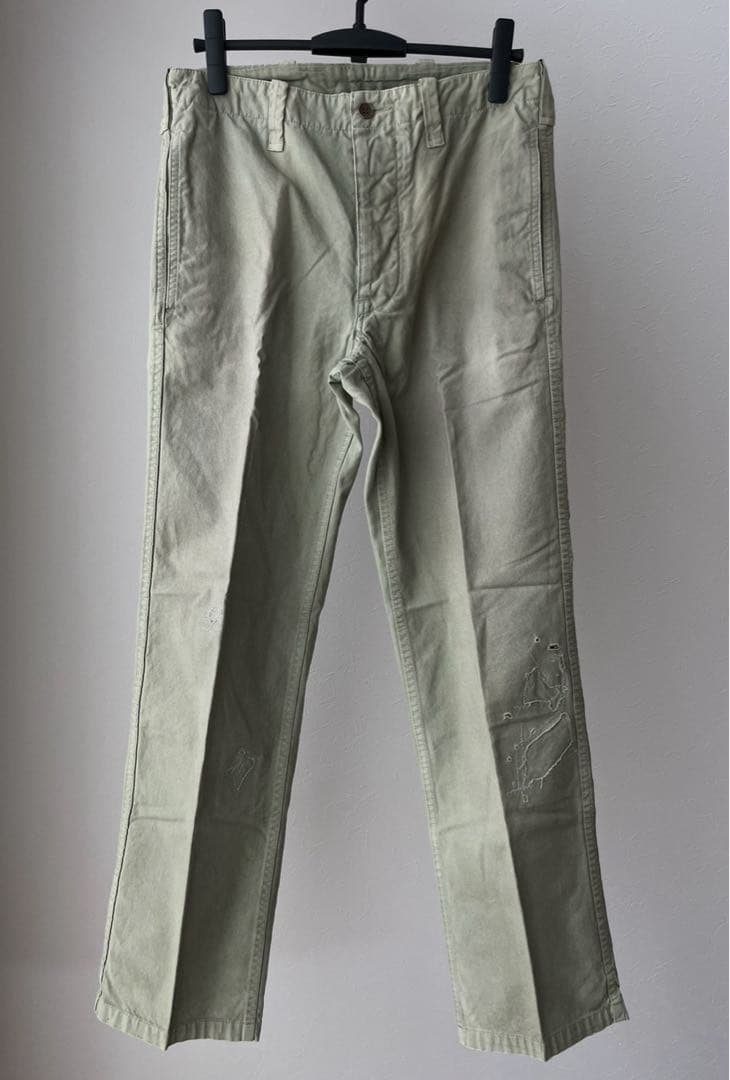 21AW visvim GIFFORD PANTS DMGD 2 パンツ