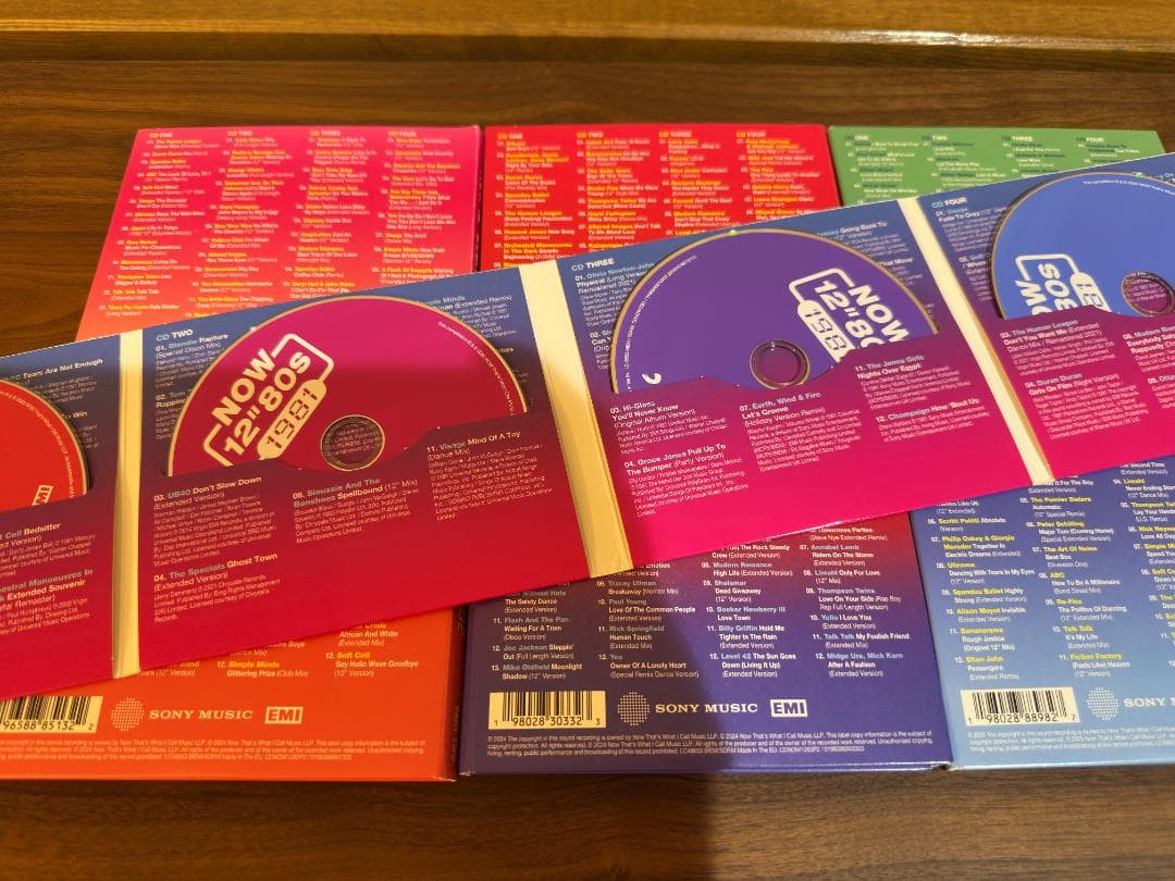 NOW 12\" 80s セット　CD合計28枚 (7ｘ各4CD)