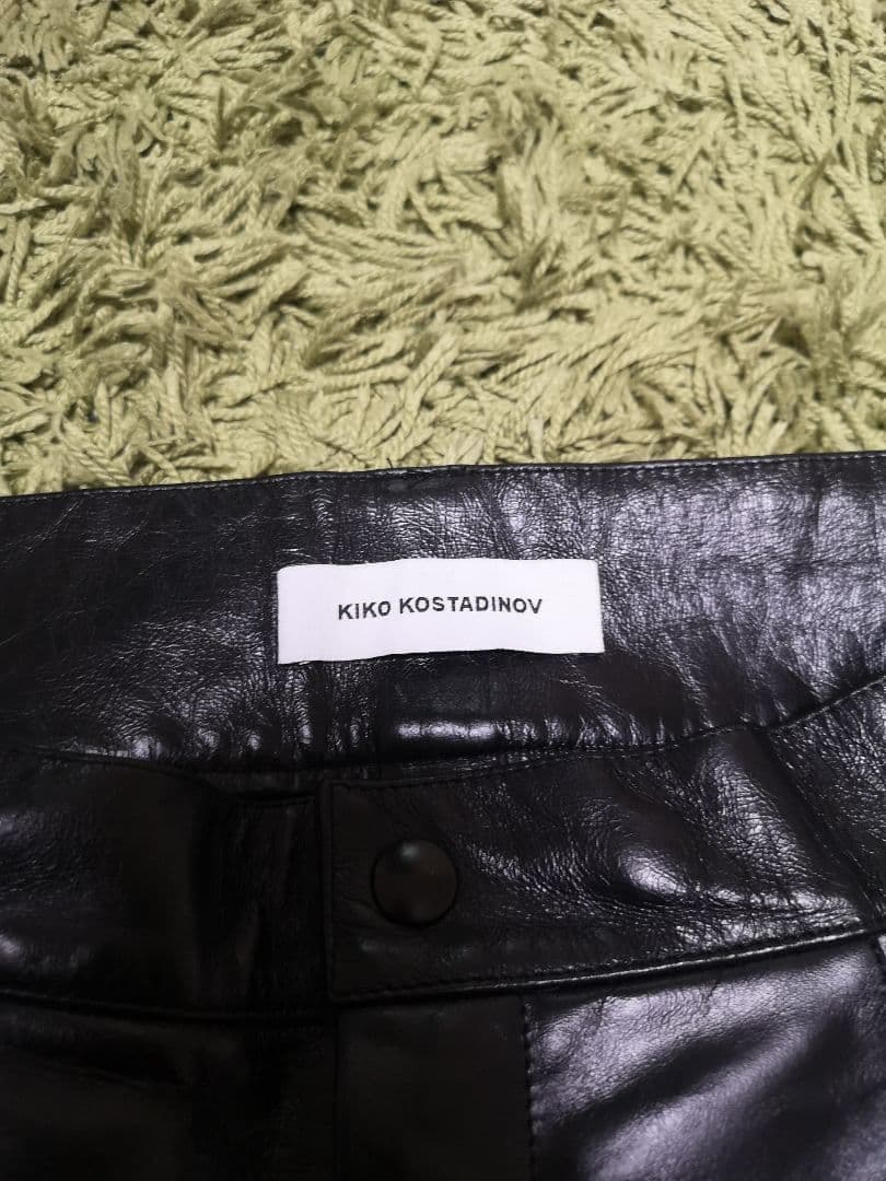 パンツ Kiko Kostadinov Leather Pants size XL