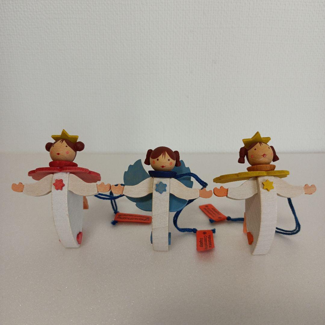 デコア 木製クリスマスツリー/グラウプナー 木製オーナメント他/ドイツ製