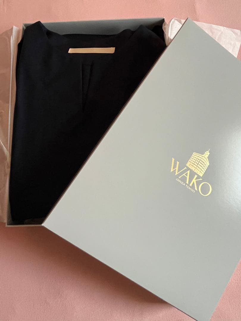 最終値下銀座WAKO NEW CLOSET プルオーバー ブルー