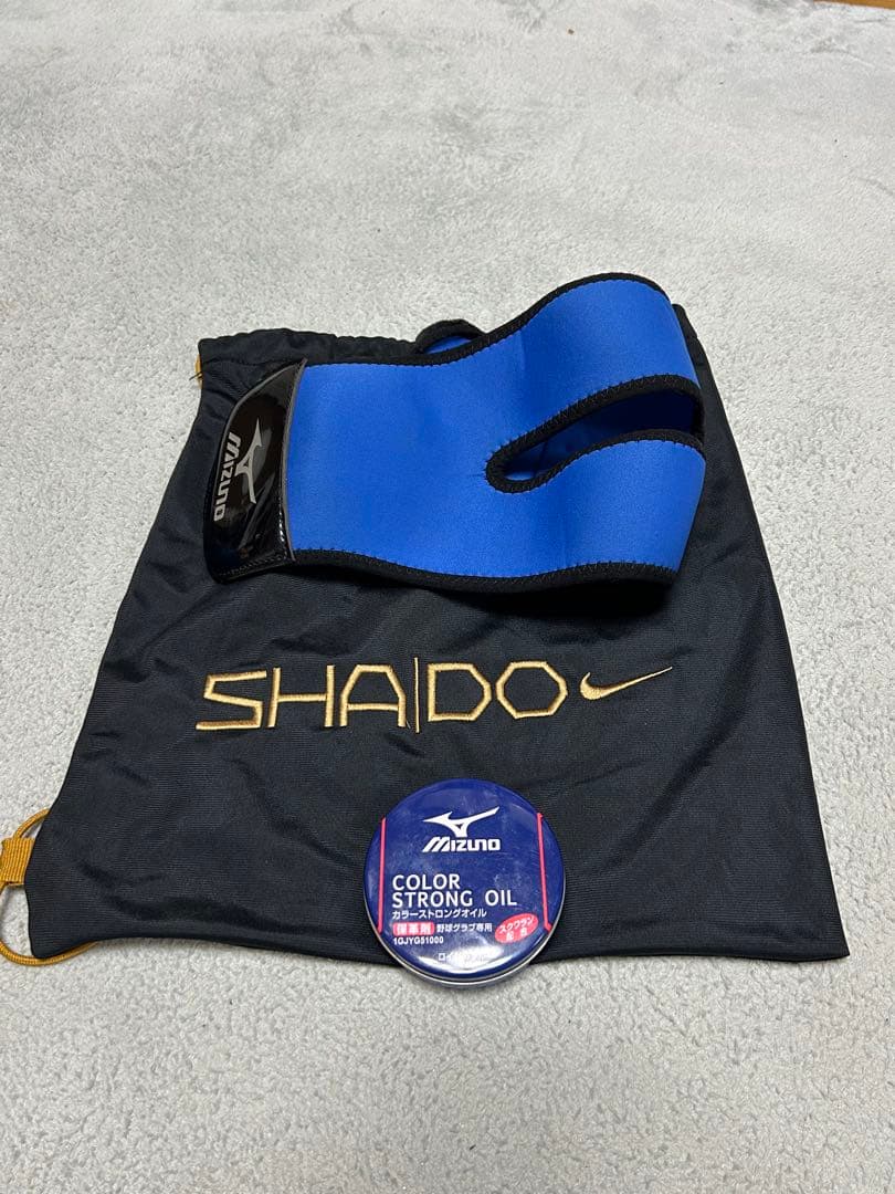 Nike ナイキ軟式野球グローブ 青　岩隈モデル　おまけ付き