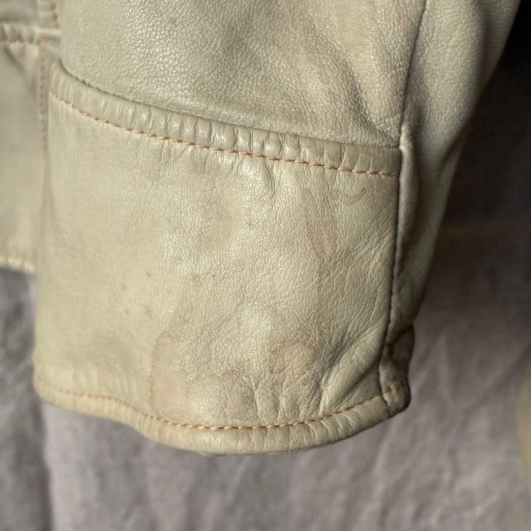 GIORGIO BRATO ジョルジオブラット ラムレザージャケット　40