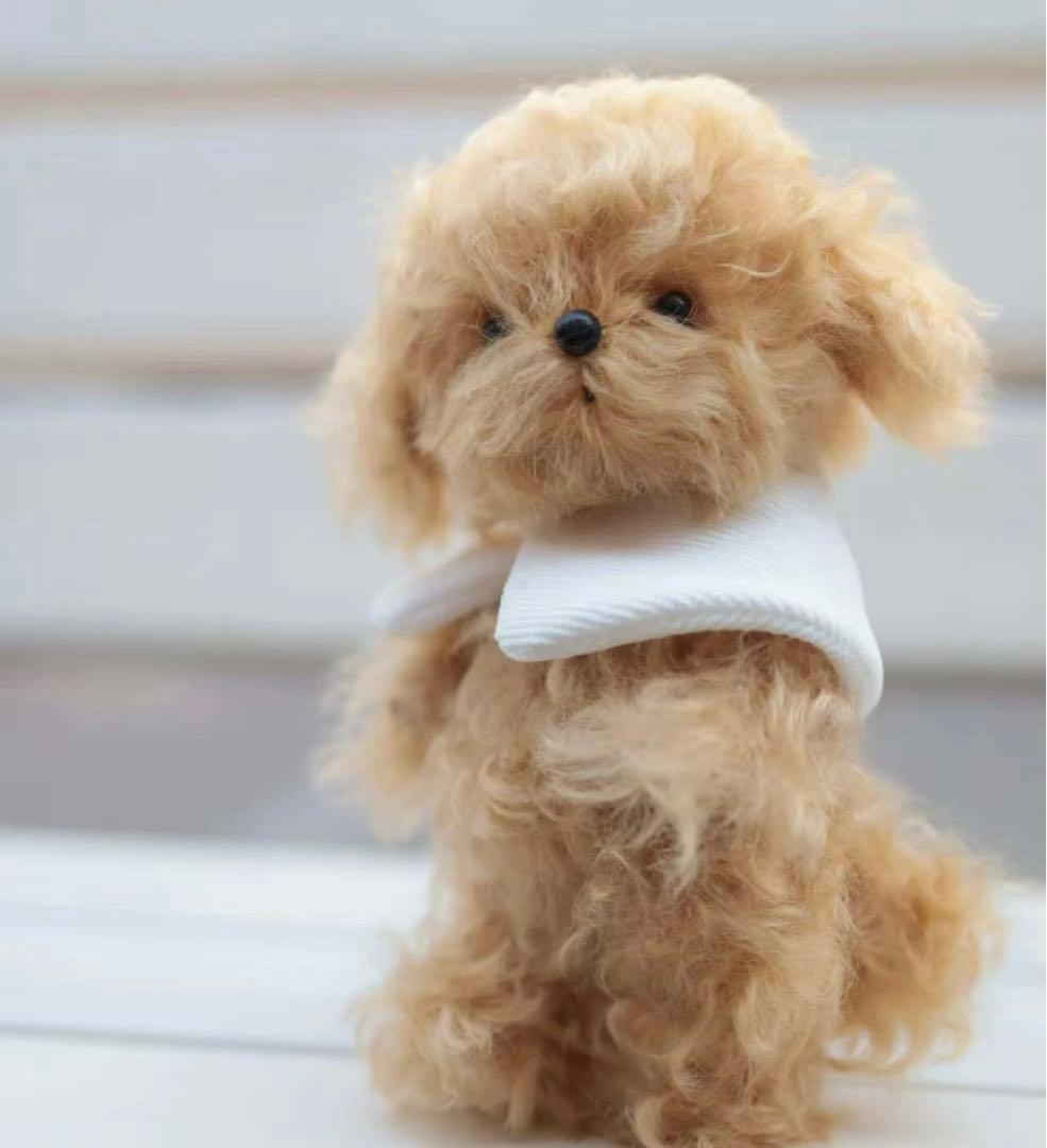 優しいワンさん 犬 アーティストベア 海外作家様 ハンドメイド ぬいぐるみ