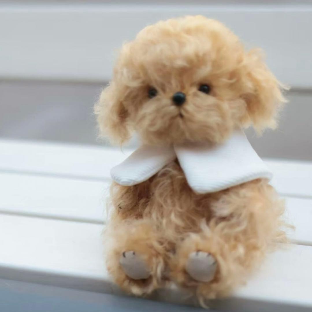 優しいワンさん 犬 アーティストベア 海外作家様 ハンドメイド ぬいぐるみ