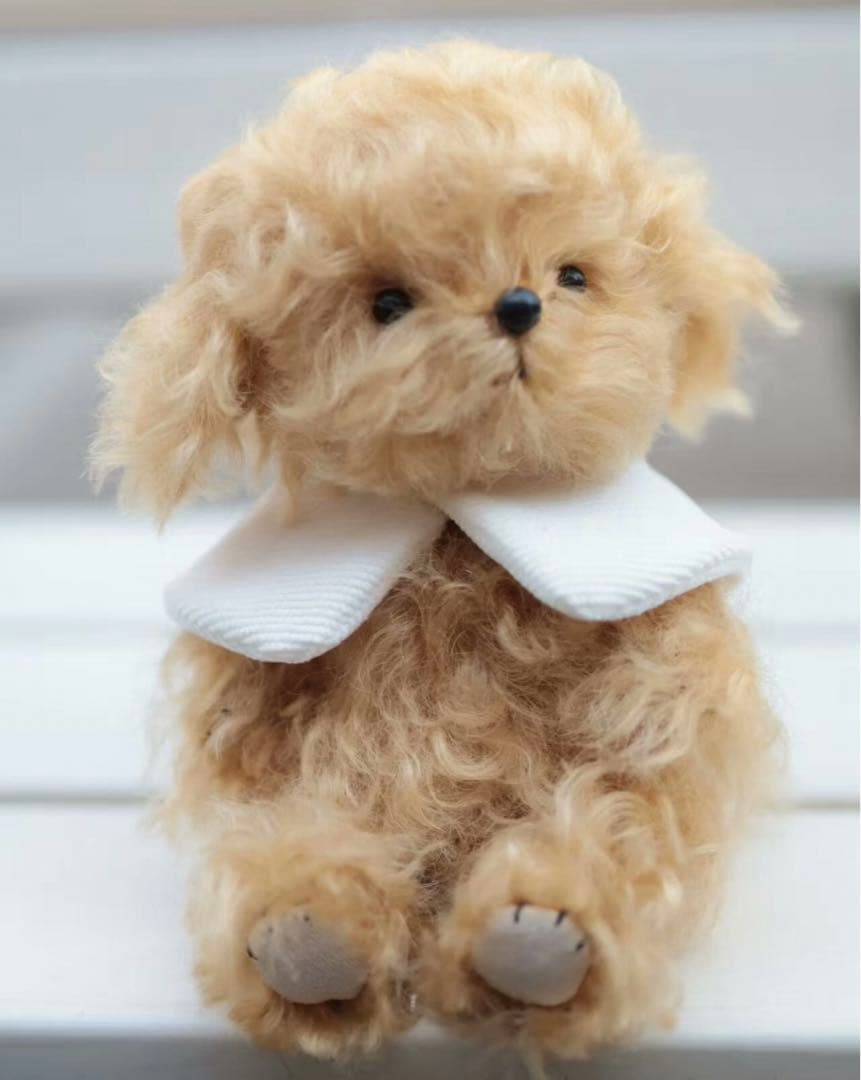 優しいワンさん 犬 アーティストベア 海外作家様 ハンドメイド ぬいぐるみ