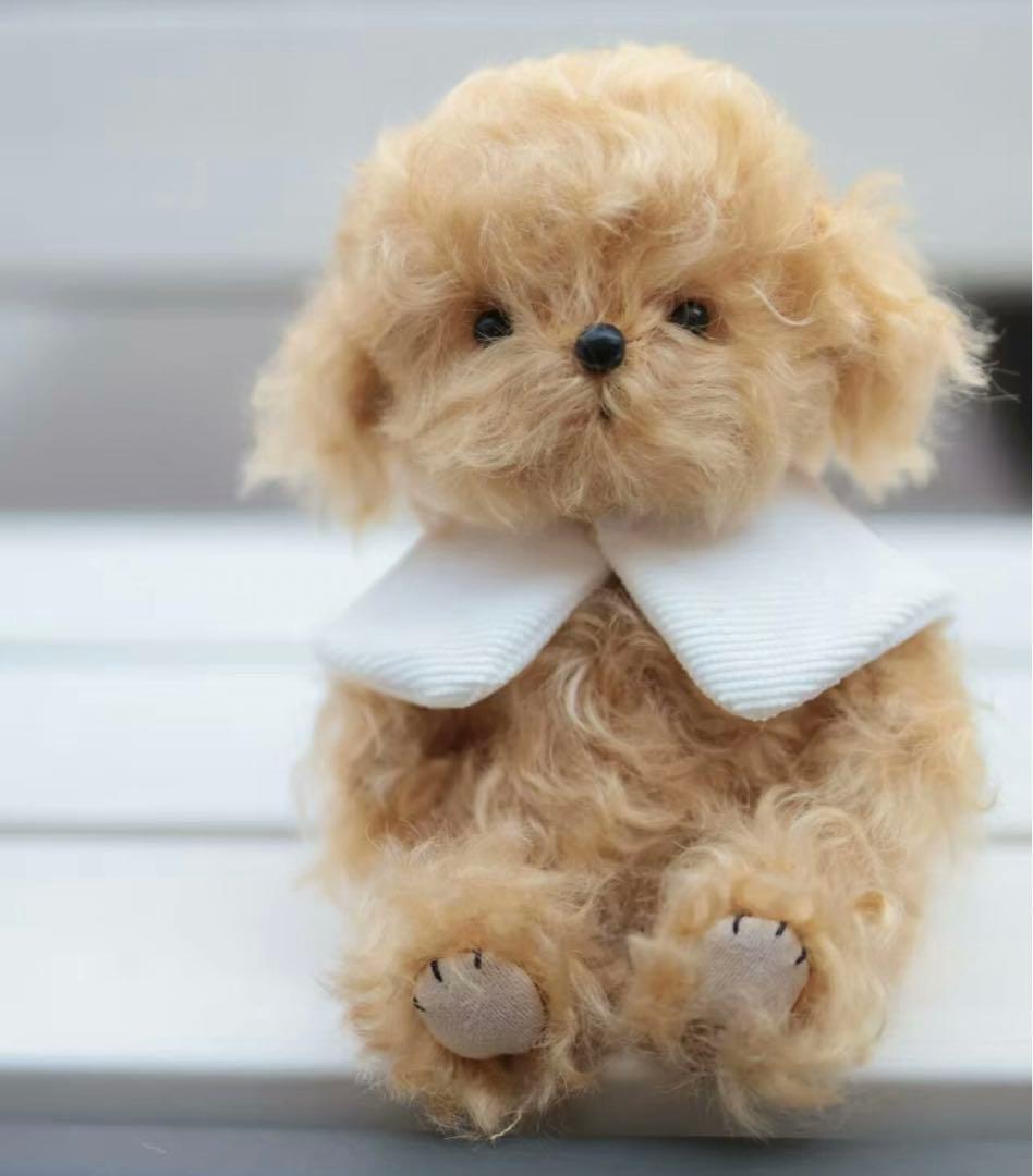 優しいワンさん 犬 アーティストベア 海外作家様 ハンドメイド ぬいぐるみ