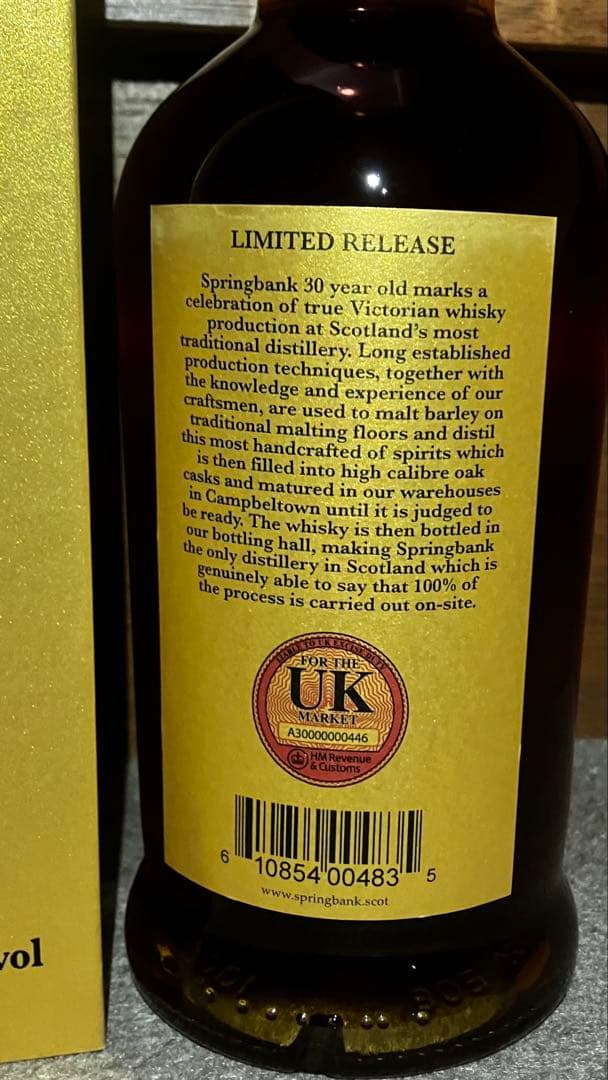 最速！2026年度版　スプリングバンク30年　UK仕様