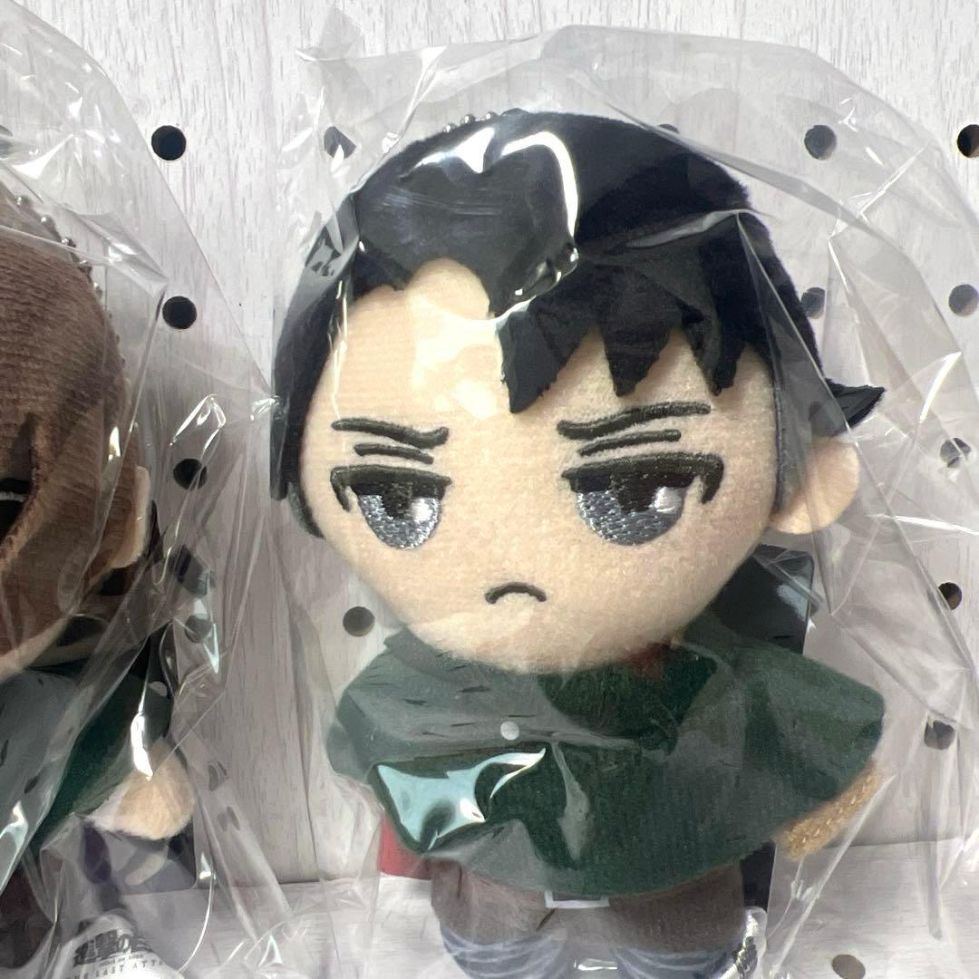 劇場版 進撃の巨人 THE LAST ATTACK ぬいぐるみ　リヴァイ　ハンジ