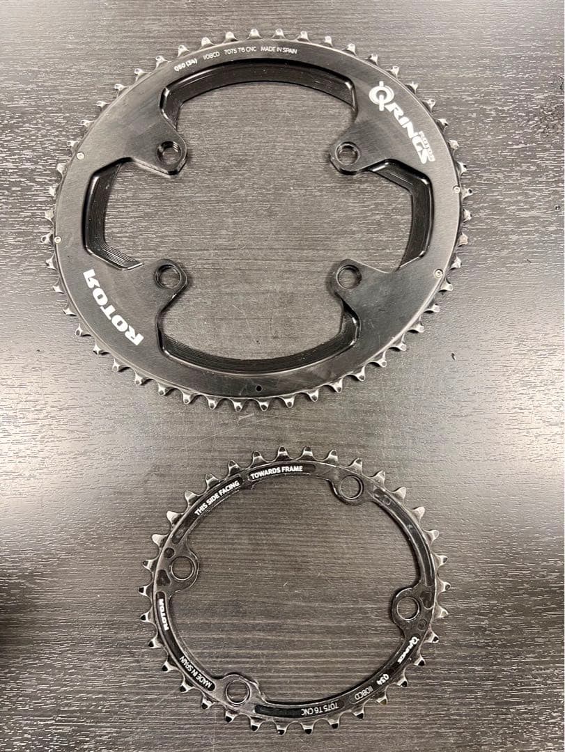 ROTOR チェーンリング 50T34Tセット楕円リング