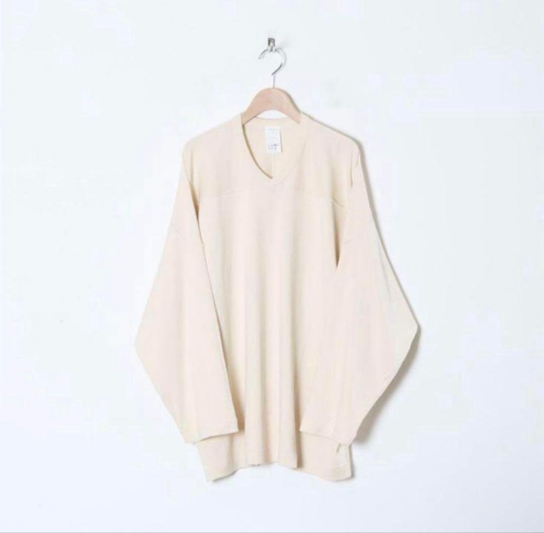 comoli コットンホッケーシャツ