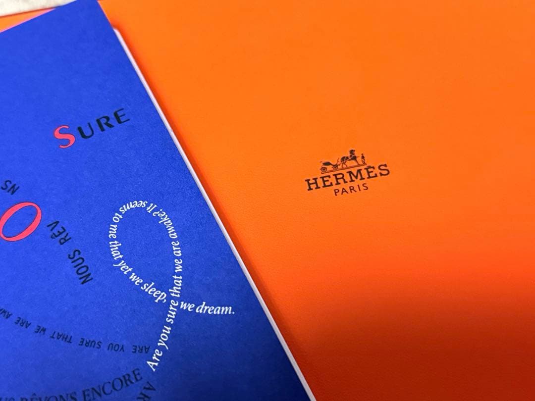 未使用　エルメス HERMES ホリデーギフト ノート 非売品 ノベルティ