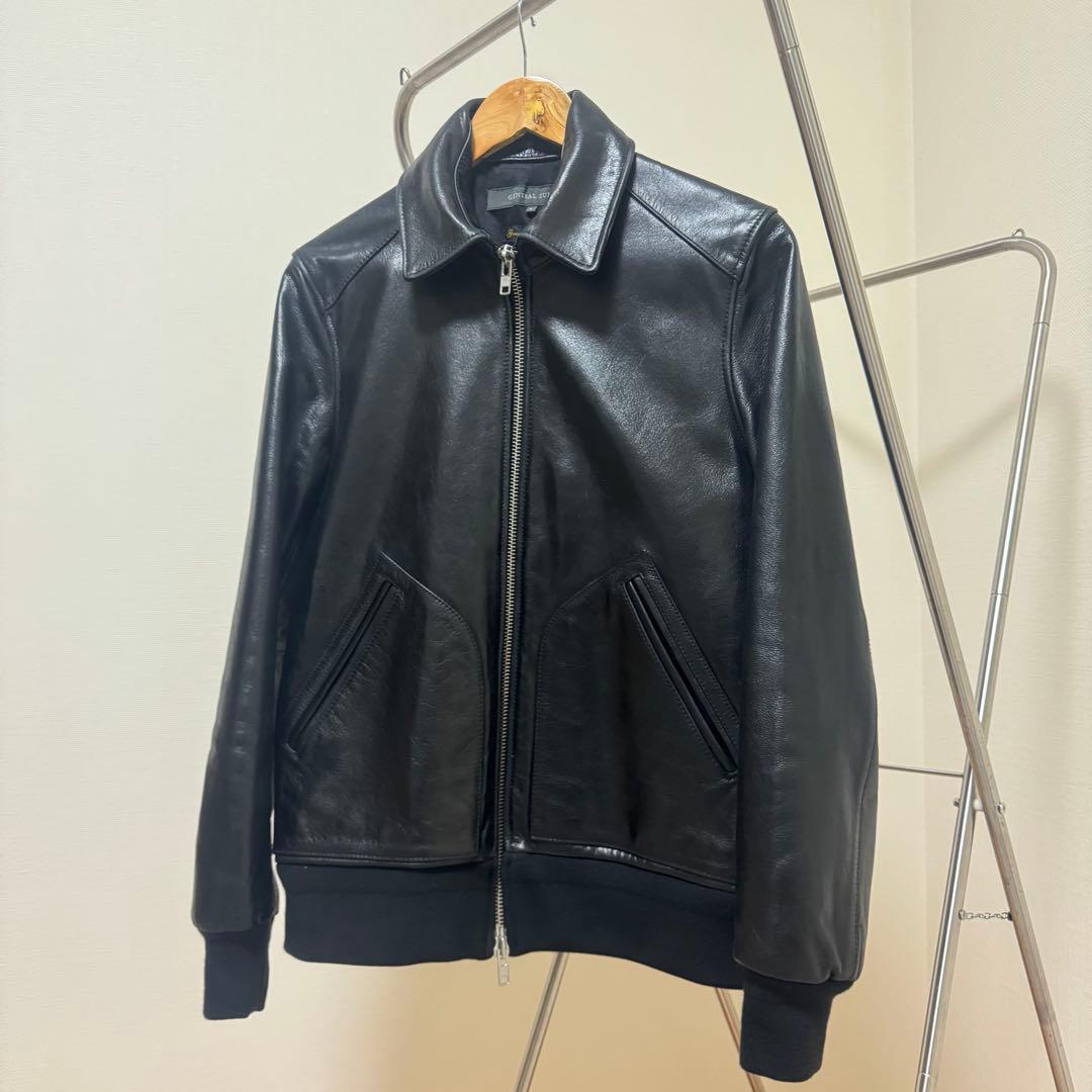 SHIPS シングルライダースジャケット