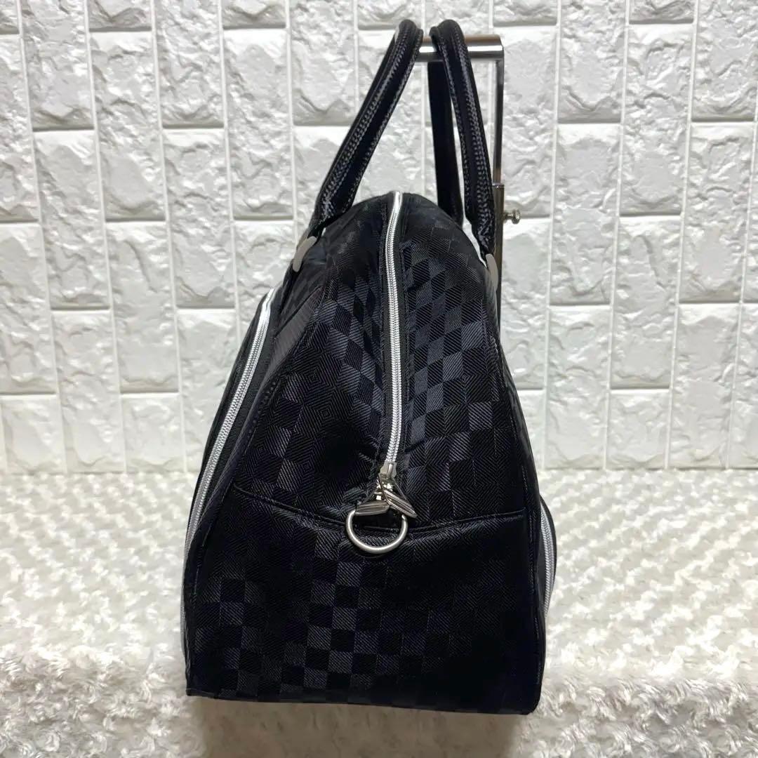 XXIO　ゼクシオ　ゴルフバック　ショルダー　チェック　黒　ダンロップ