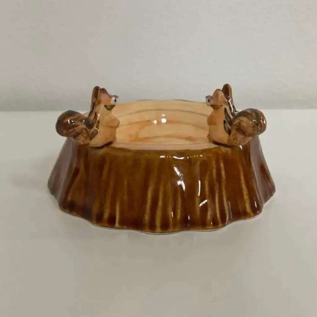 Sugar Poppo リス 切り株豆鉢 シュガーポッポ