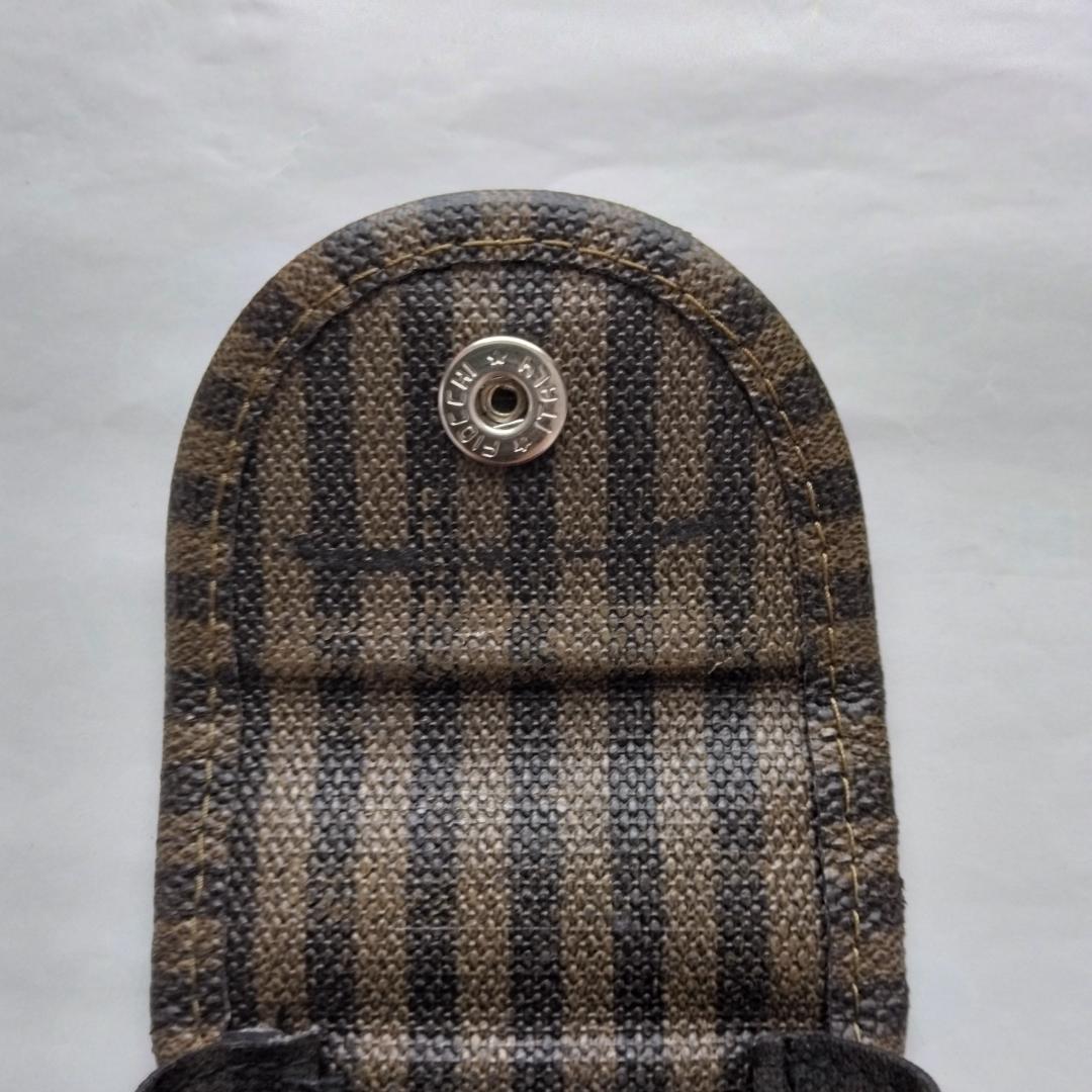 FENDI　黒　ブラウン　マルチケース　シガレットケース　たばこケース　煙草