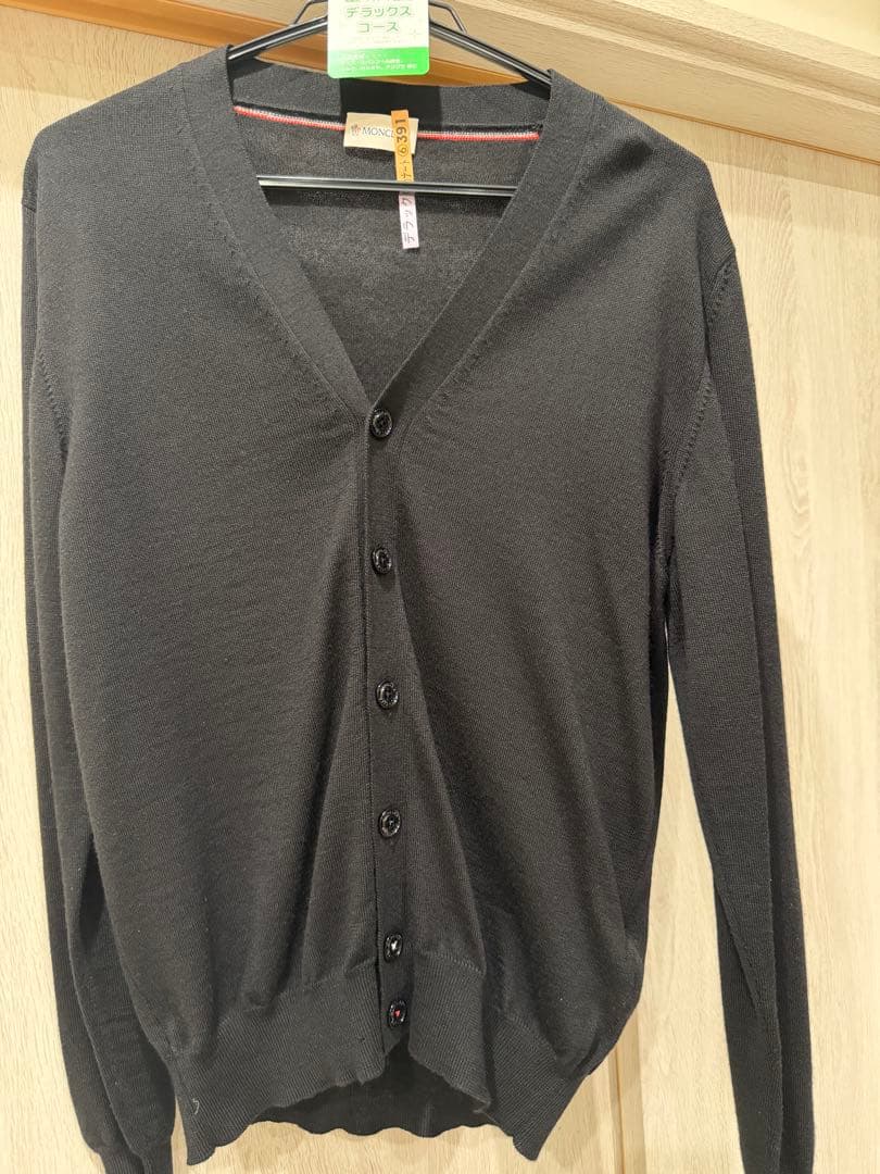 MONCLER モンクレール ウールカーディガン ブラック S 正規品