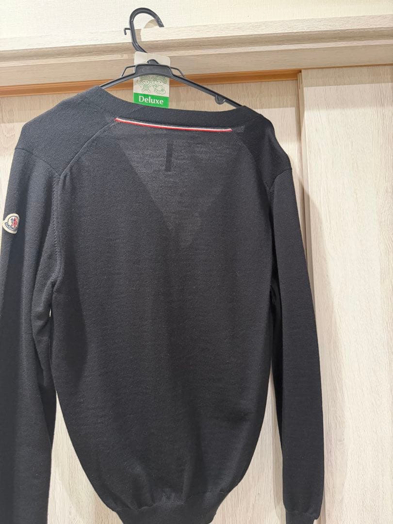 MONCLER モンクレール ウールカーディガン ブラック S 正規品