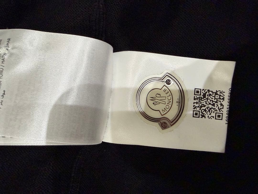 MONCLER モンクレール ウールカーディガン ブラック S 正規品