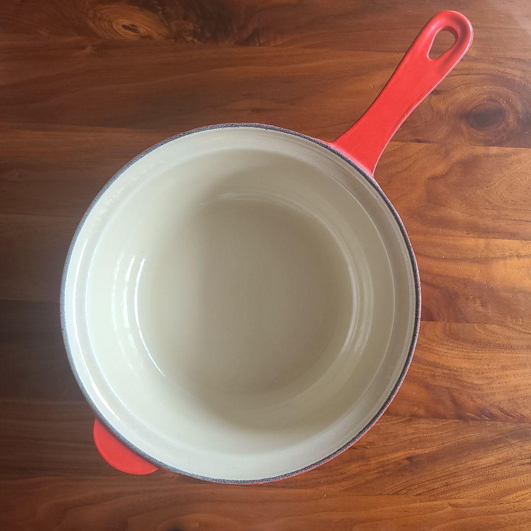 希少　ル・クルーゼ　マルチファンクション 片手鍋セット 赤　2way