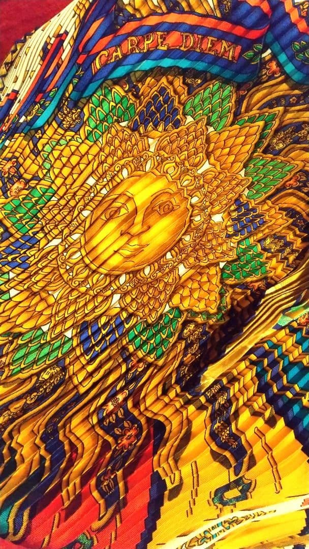 エルメス プリーツスカーフ〈箱なし〉