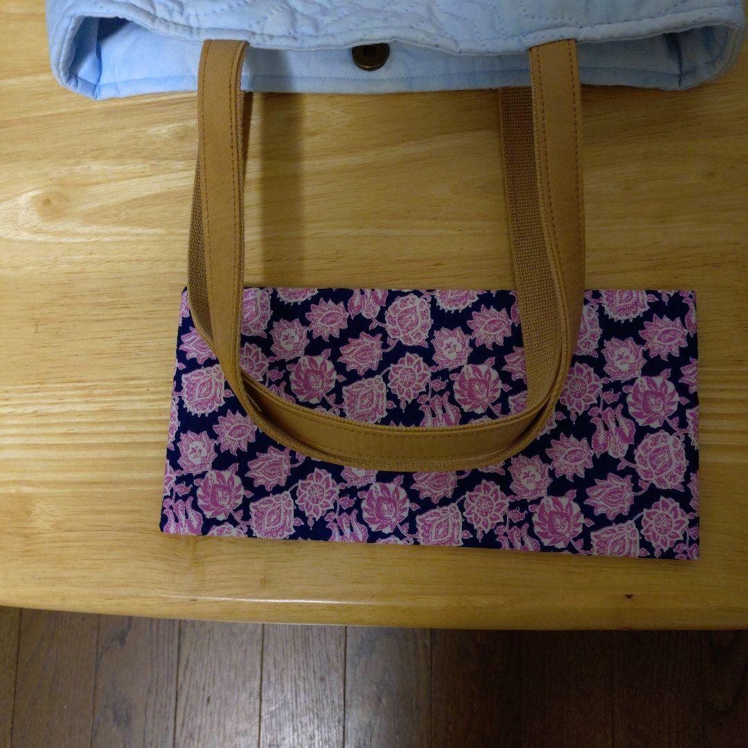 バラのハワイアンキルトバッグ