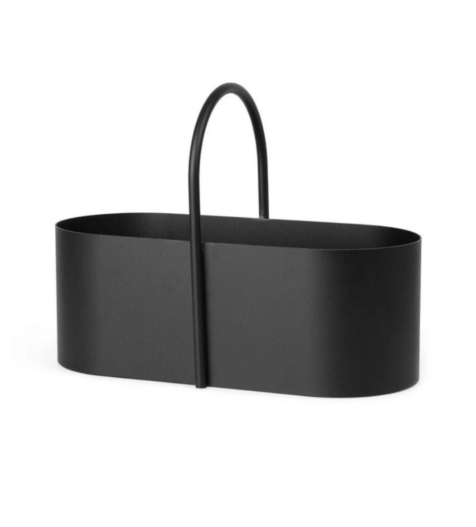 （金）価格！ほぼ未使用✮ファームリビング、黒、収納