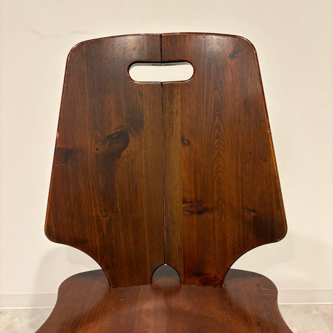 北欧チェア　ダイニングチェア　木製　カントリーチェア　ログハウス