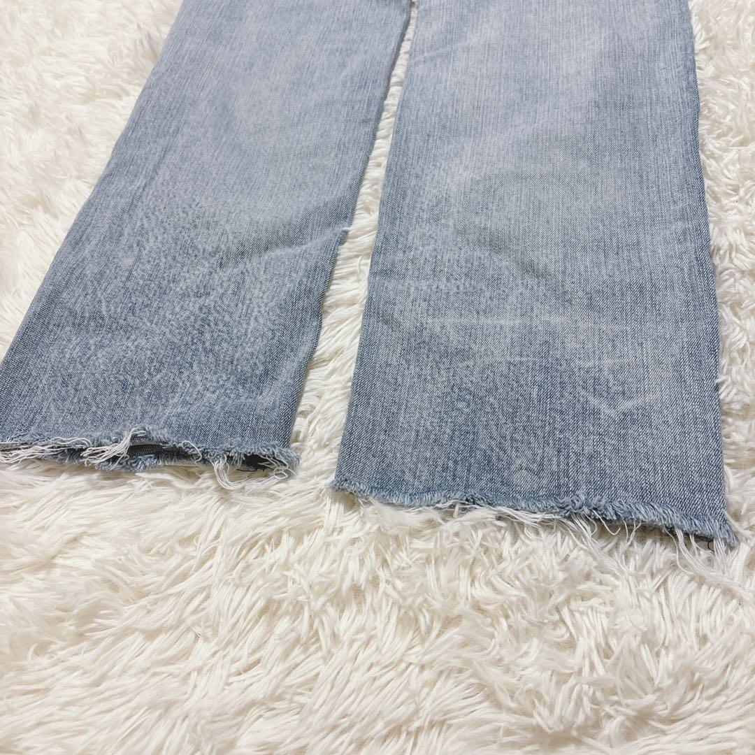 完売品　YANUK Lea レア ストレートデニム ボーイズ セミフレア