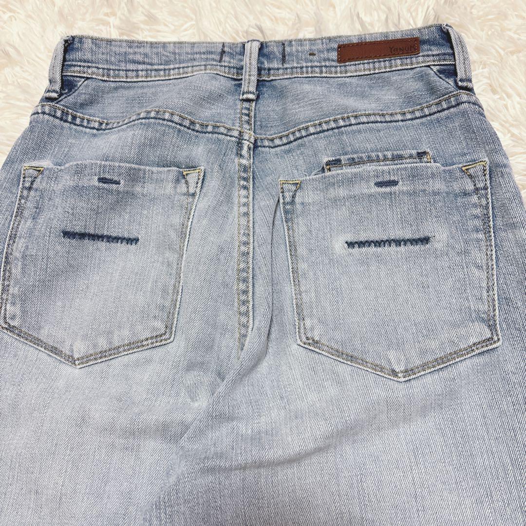完売品　YANUK Lea レア ストレートデニム ボーイズ セミフレア