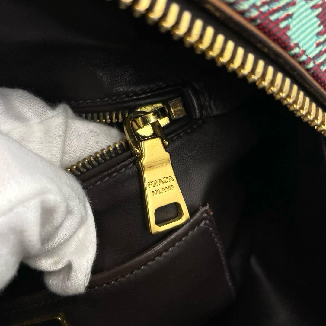 PRADA ボウリングバッグ ハンドバッグ 紗栄子さん着用