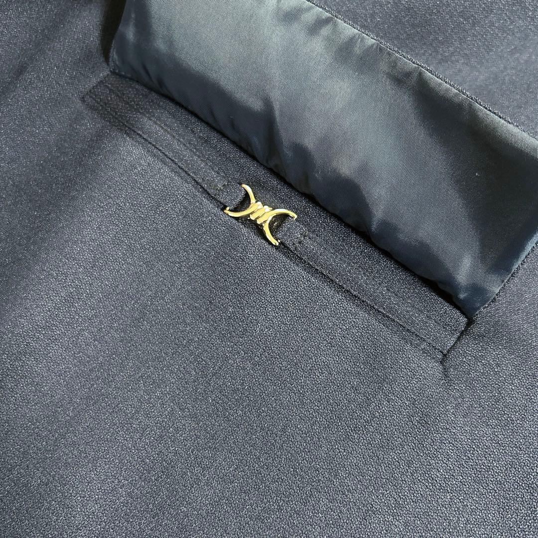 【3点セット・大きいサイズ 5L】　ニッセン　パンツスーツ　紺ブレ　ベスト　紺