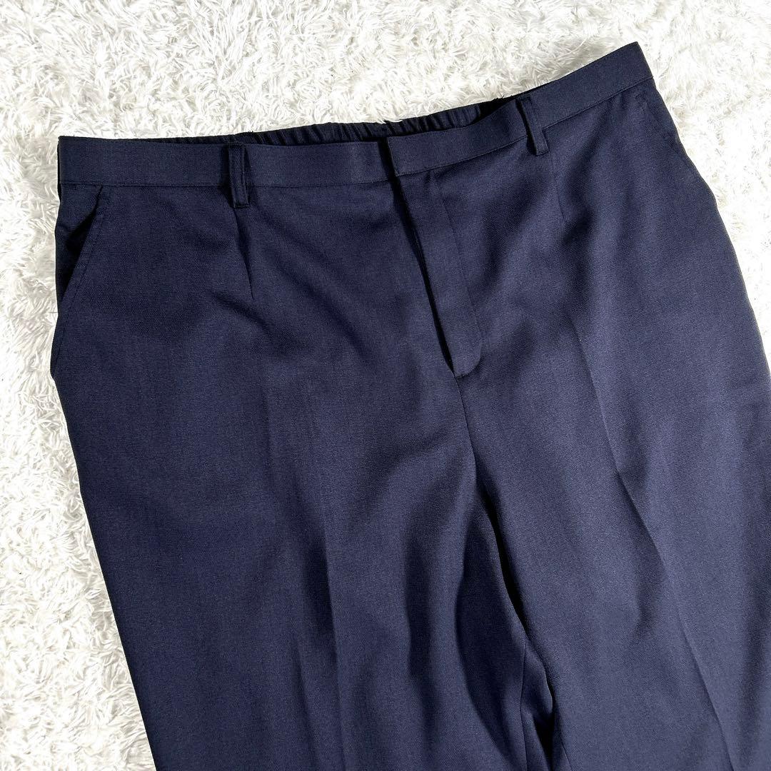 【3点セット・大きいサイズ 5L】　ニッセン　パンツスーツ　紺ブレ　ベスト　紺