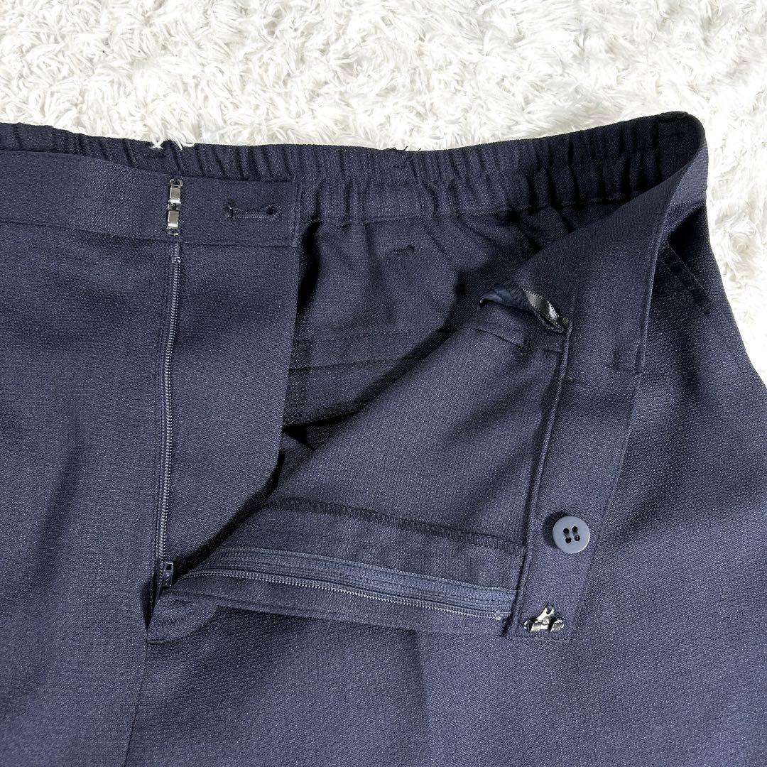 【3点セット・大きいサイズ 5L】　ニッセン　パンツスーツ　紺ブレ　ベスト　紺