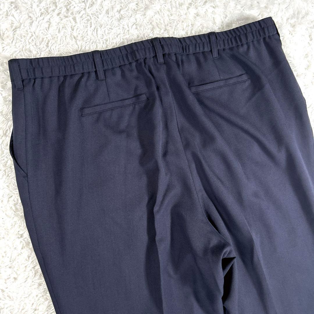 【3点セット・大きいサイズ 5L】　ニッセン　パンツスーツ　紺ブレ　ベスト　紺