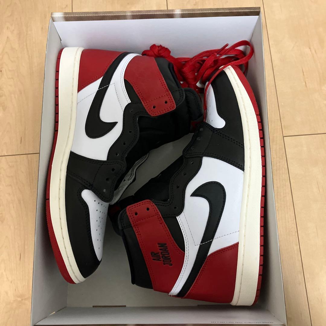 Air Jordan 1 ブラック/ホワイト/レッド