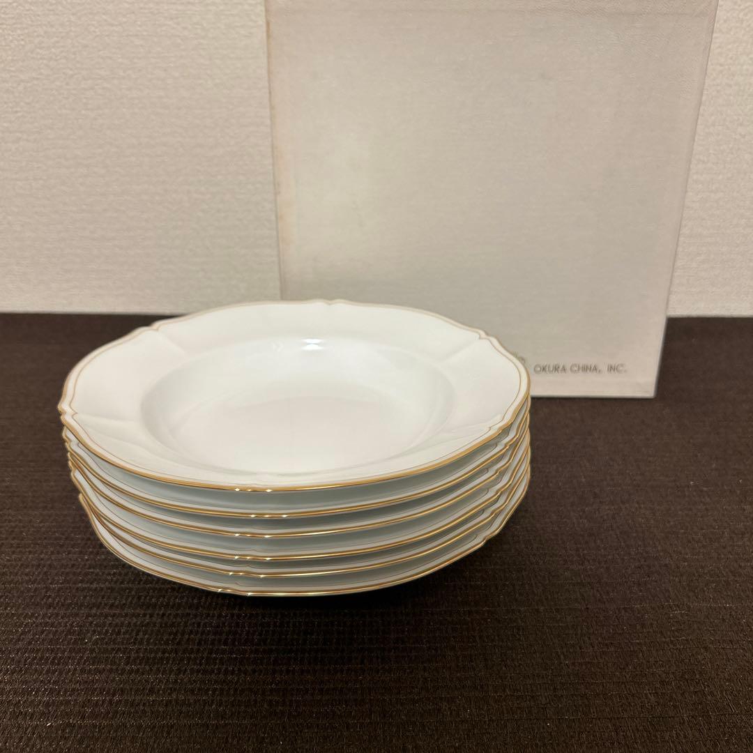 大倉陶園　マスターピース　スーププレート　ディナープレート　新品未使用