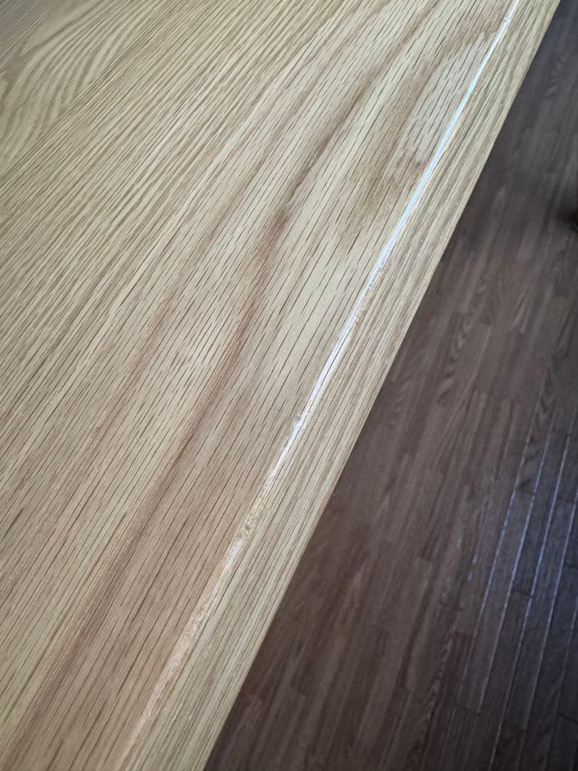 無印良品 木製テーブル オーク材 幅120cm×奥行60cm