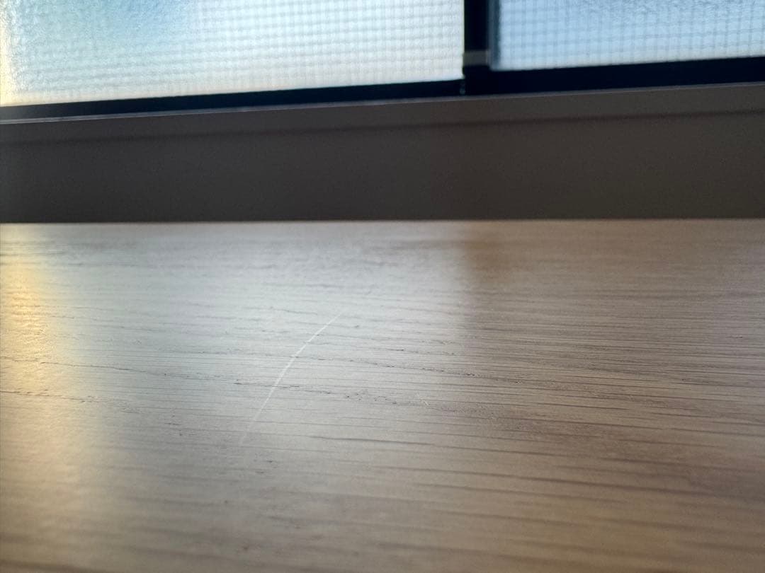 無印良品 木製テーブル オーク材 幅120cm×奥行60cm