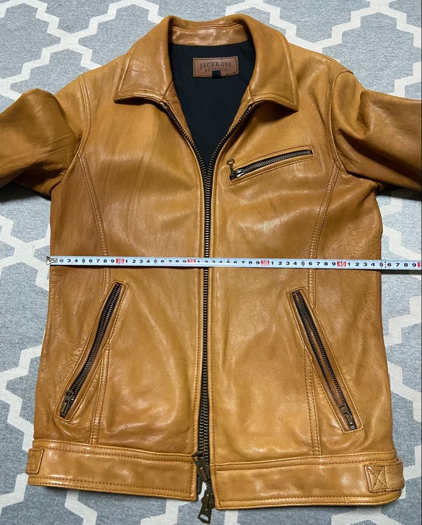 JACK ROSE◆シングルライダースジャケット サイズ2 （M）/山羊革