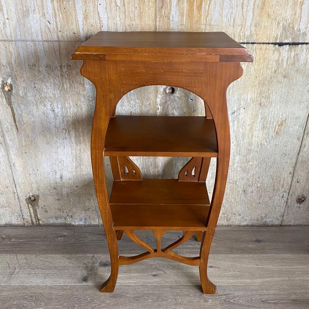 ヴィンテージ　クラシック　スリムコンソール　花台　電話台　※