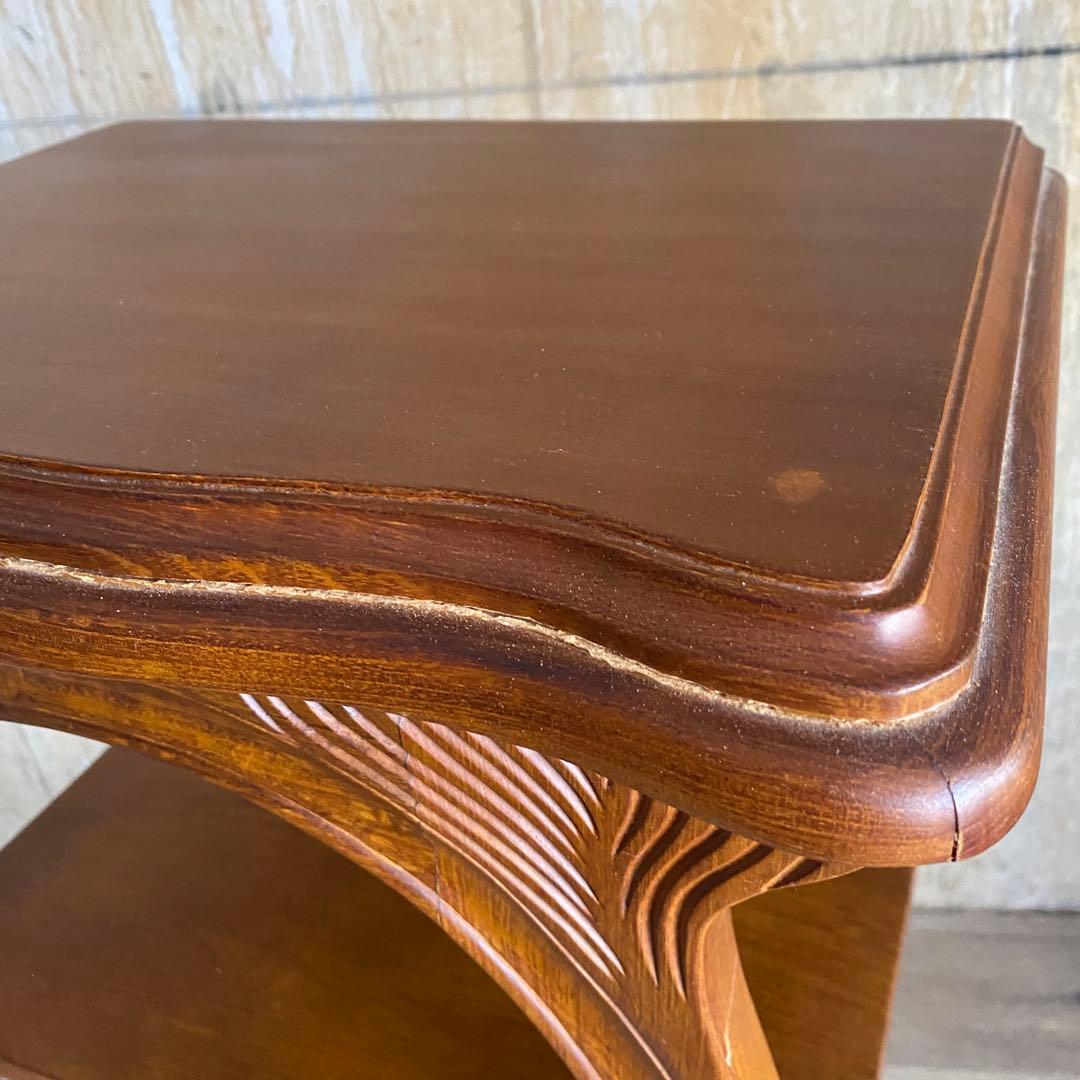 ヴィンテージ　クラシック　スリムコンソール　花台　電話台　※