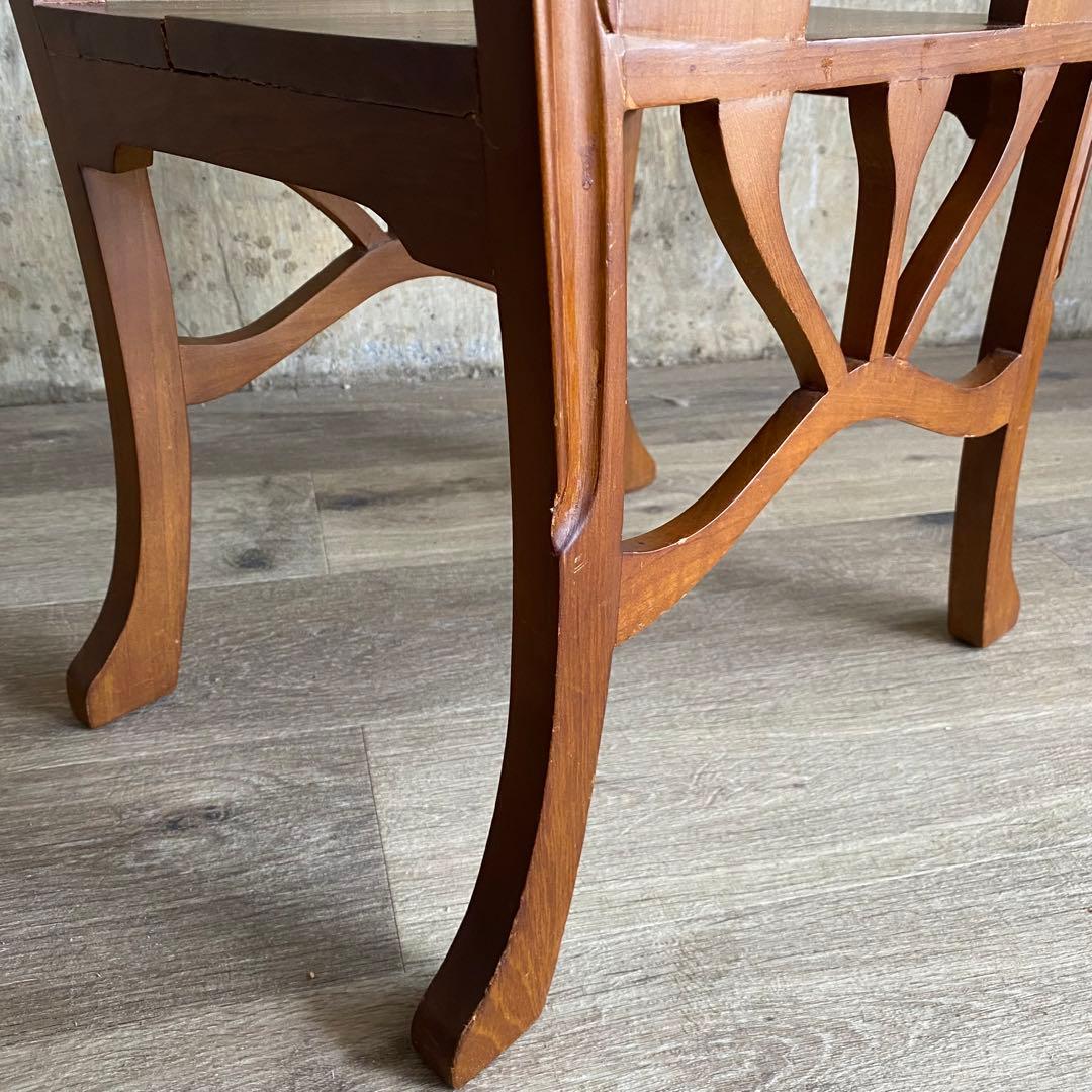 ヴィンテージ　クラシック　スリムコンソール　花台　電話台　※