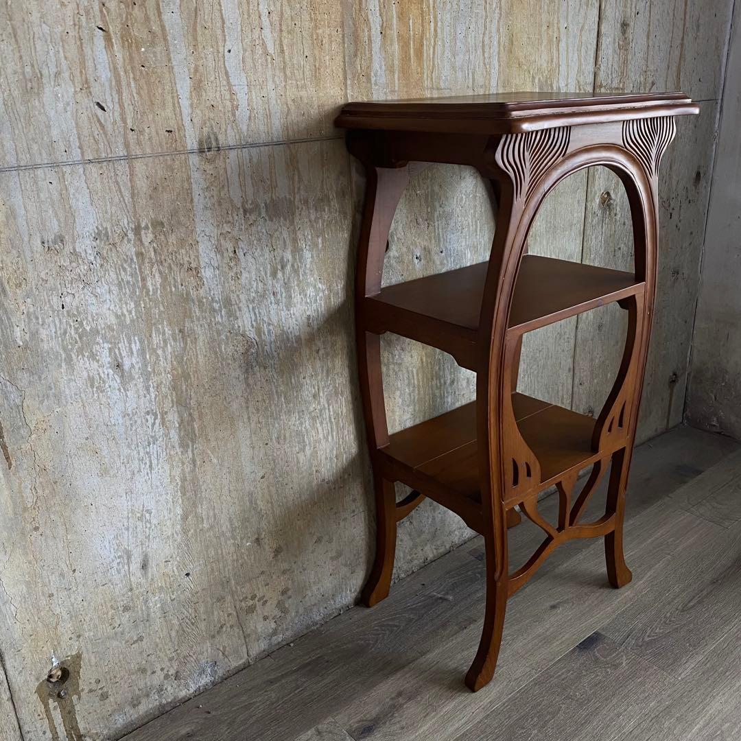 ヴィンテージ　クラシック　スリムコンソール　花台　電話台　※