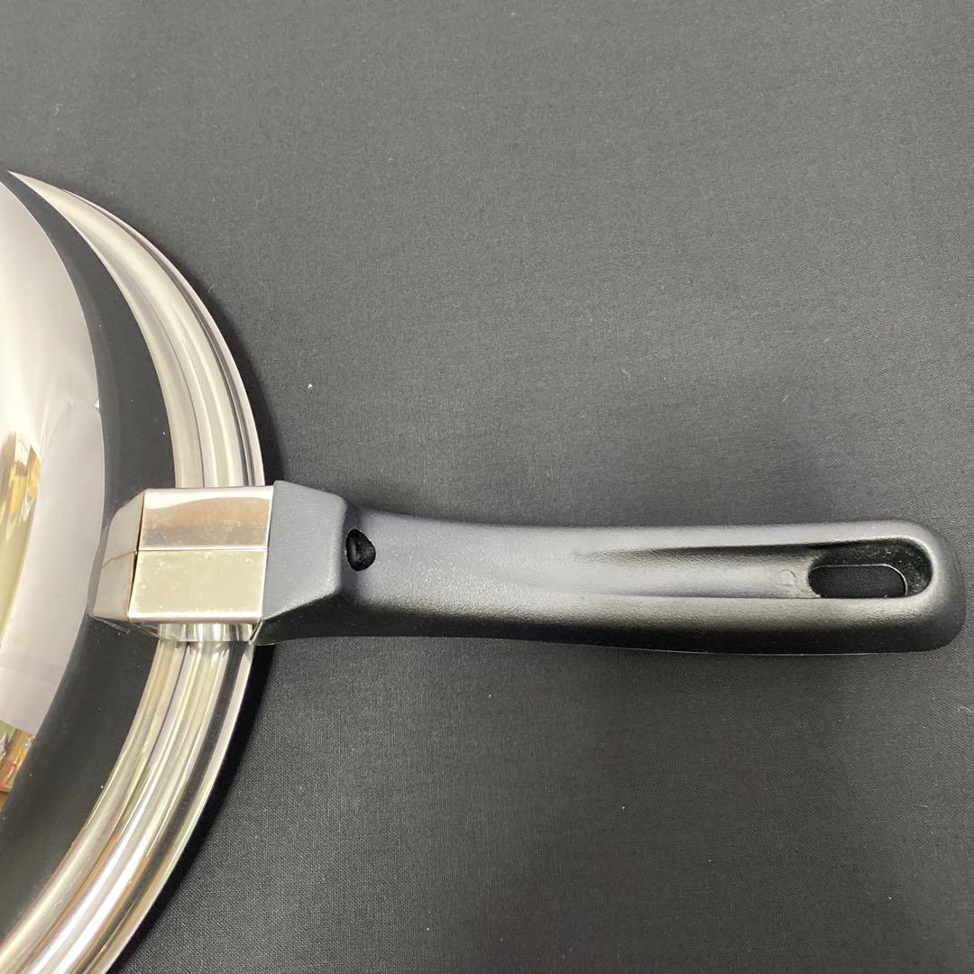 Master Chef 最高級ステンレス無水鍋　ステンレスフライパン