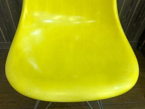 〈即購入可〉ハーマンミラー イームズ チェア ビンテージ イエロ 現状渡し