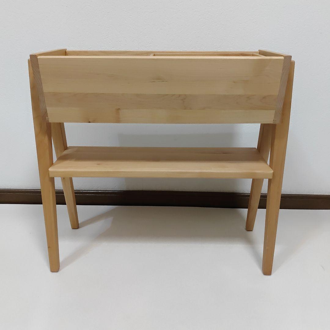 天然木 サイドラック シェルフ 棚 サイドテーブル マルチサイドラック