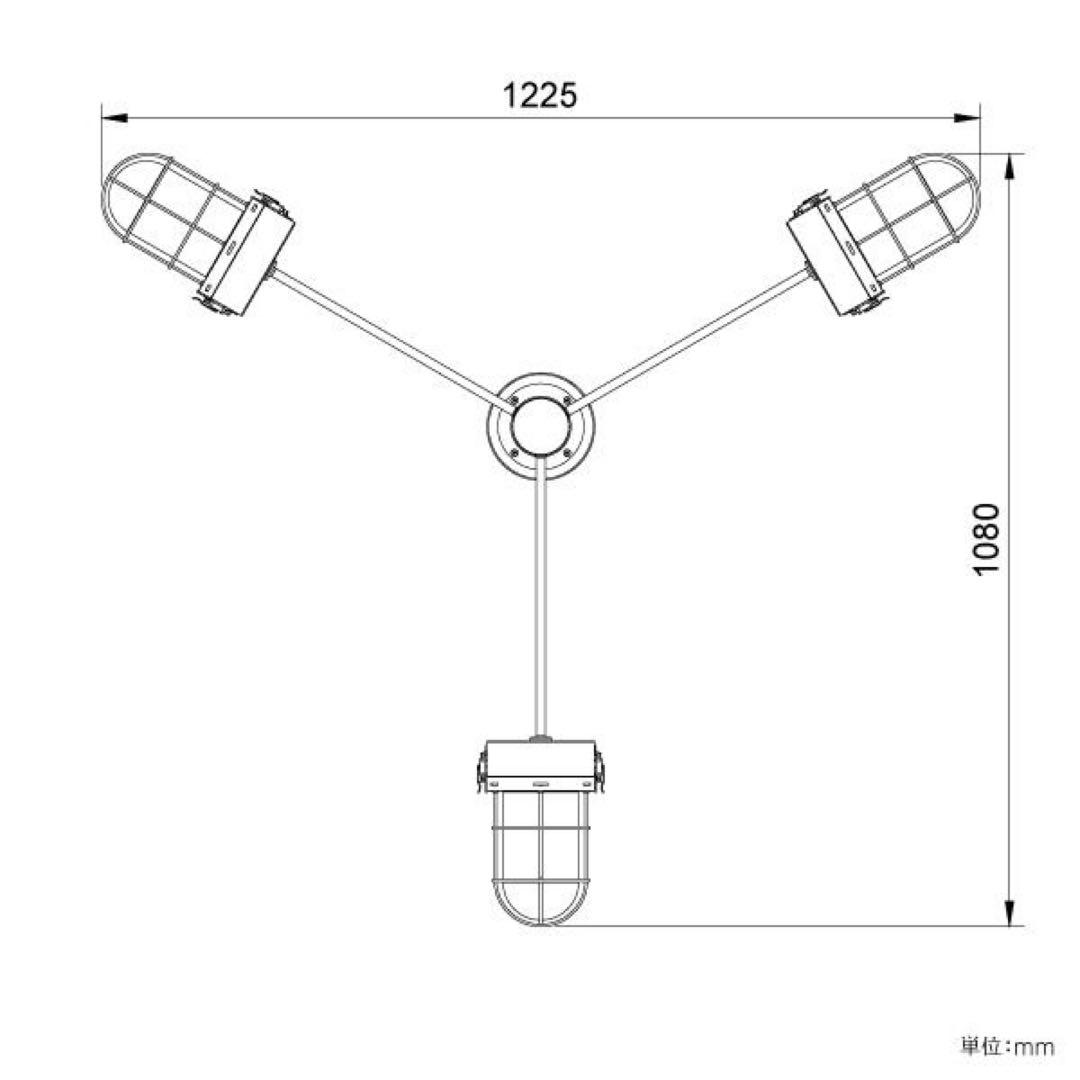 照明 ライト 3灯 シーリングライト SELKIRK セルカーク スポットライト